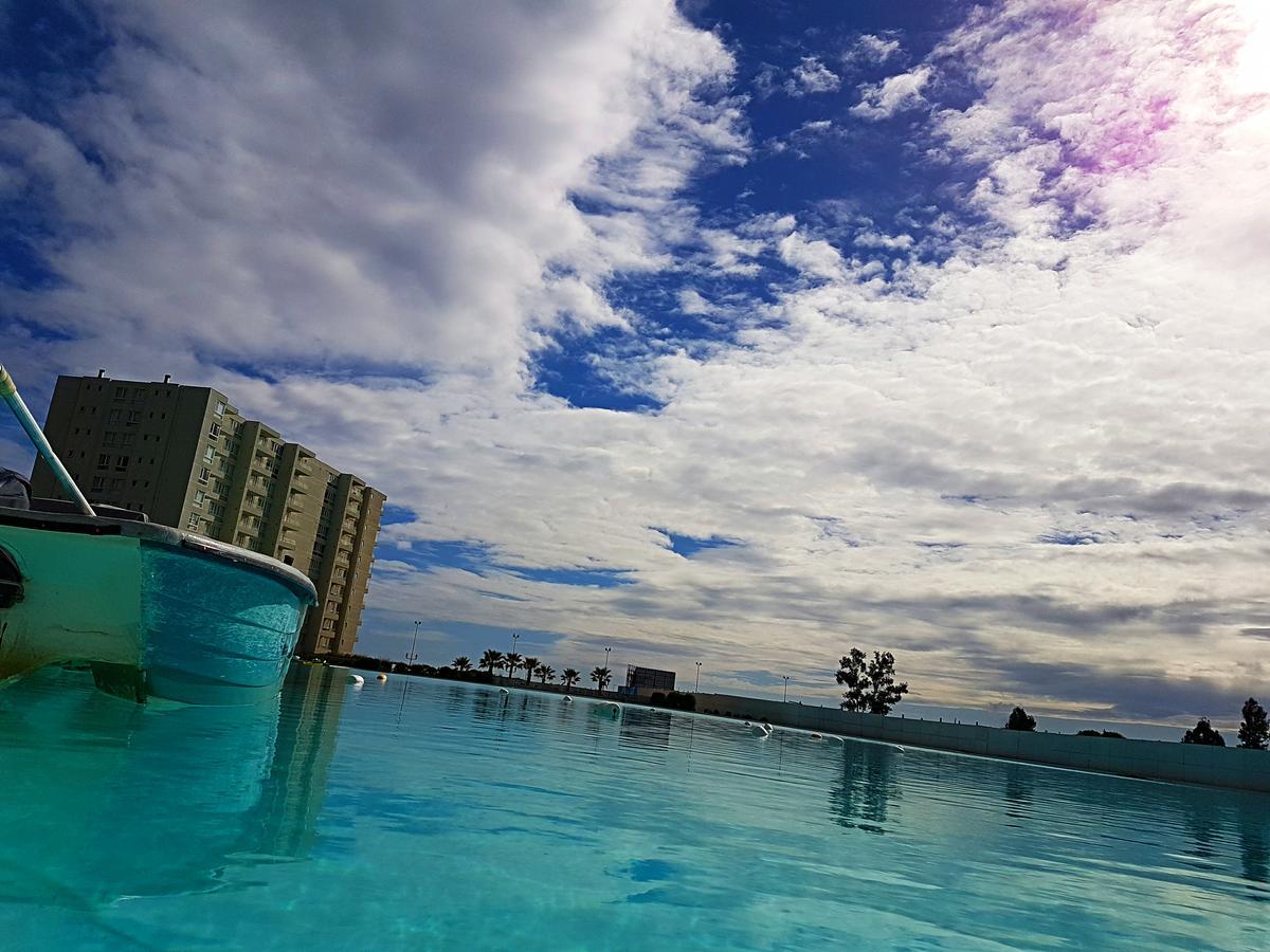 Papudo Laguna Vista Al Mar Y Piscina Exterior photo