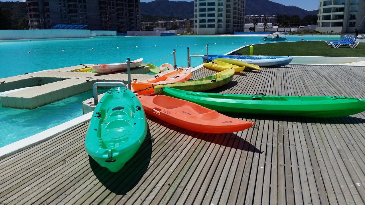 Papudo Laguna Vista Al Mar Y Piscina Exterior photo