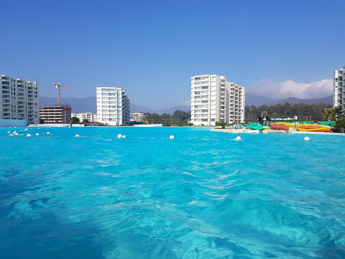Papudo Laguna Vista Al Mar Y Piscina Exterior photo